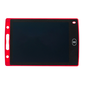 Tablet 10' do rysowania dla dzieci 3+ czerwony + Rysik + Ekran LCD + Kolorowe rysunki